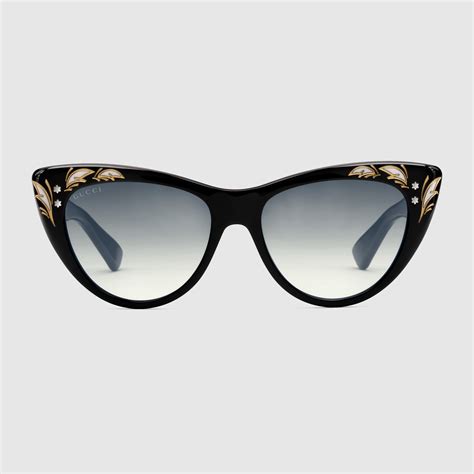 gucci cat eye sunglasses sunglass hut|designer oversized cat eye sunglasses.